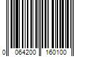 Barcode Image for UPC code 0064200160100