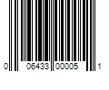 Barcode Image for UPC code 006433000051