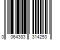 Barcode Image for UPC code 0064383314253