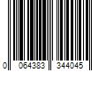 Barcode Image for UPC code 0064383344045