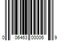 Barcode Image for UPC code 006463000069