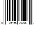 Barcode Image for UPC code 006465000067