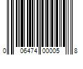 Barcode Image for UPC code 006474000058