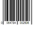 Barcode Image for UPC code 0064784002506