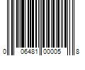 Barcode Image for UPC code 006481000058