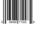 Barcode Image for UPC code 006488710035