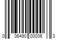 Barcode Image for UPC code 006490000063