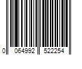 Barcode Image for UPC code 0064992522254