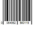 Barcode Image for UPC code 0064992560119