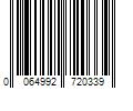 Barcode Image for UPC code 0064992720339