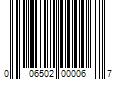 Barcode Image for UPC code 006502000067