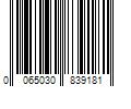 Barcode Image for UPC code 0065030839181