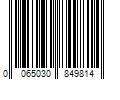 Barcode Image for UPC code 0065030849814