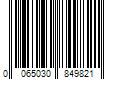 Barcode Image for UPC code 0065030849821