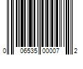 Barcode Image for UPC code 006535000072