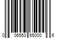 Barcode Image for UPC code 006553650006