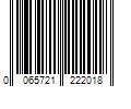 Barcode Image for UPC code 0065721222018