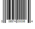 Barcode Image for UPC code 006574000064