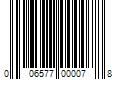 Barcode Image for UPC code 006577000078