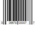 Barcode Image for UPC code 006578000077