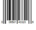 Barcode Image for UPC code 006581433206