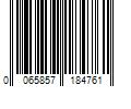 Barcode Image for UPC code 0065857184761