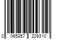 Barcode Image for UPC code 0065857209310