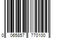 Barcode Image for UPC code 0065857770100