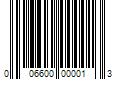 Barcode Image for UPC code 006600000013