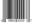 Barcode Image for UPC code 006600000037