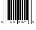 Barcode Image for UPC code 006600000723