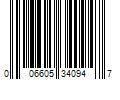 Barcode Image for UPC code 006605340947