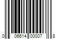 Barcode Image for UPC code 006614000078