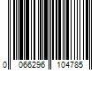 Barcode Image for UPC code 0066296104785