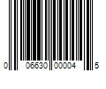 Barcode Image for UPC code 006630000045