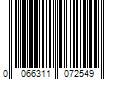 Barcode Image for UPC code 0066311072549