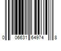 Barcode Image for UPC code 006631649748