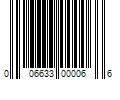 Barcode Image for UPC code 006633000066