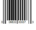 Barcode Image for UPC code 006633000073