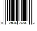 Barcode Image for UPC code 006636000063