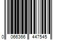 Barcode Image for UPC code 0066366447545