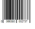 Barcode Image for UPC code 0066380002737