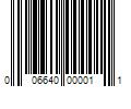 Barcode Image for UPC code 006640000011