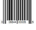 Barcode Image for UPC code 006644000055