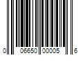 Barcode Image for UPC code 006650000056