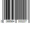 Barcode Image for UPC code 0066564000207