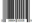 Barcode Image for UPC code 006664000059