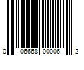 Barcode Image for UPC code 006668000062