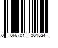 Barcode Image for UPC code 0066701001524