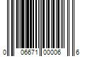 Barcode Image for UPC code 006671000066